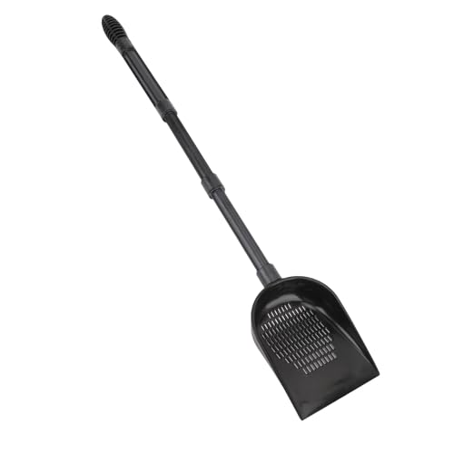 Aquarium Sand Scooper, PVC Multifunctional Terrarium Substrate Litter Cleaner with Quick Drainage System and Removable Design, for Fish Small Pets and Beach Toys