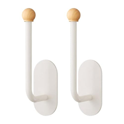 2 Pieces Boxing Glove Wall Hook Display Rack Punching Dryer Stand Carbon Steel Construction Easy to Install Suitable for Training Room Home Gym B - color: White