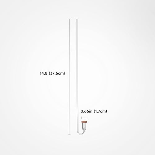 Acrylic CO2 Diffuser for Aquarium 30-50 Gallon Ceramic Disc Planted | Acrylic diffuser, ceramic disc; fine mist - size: M-17mm