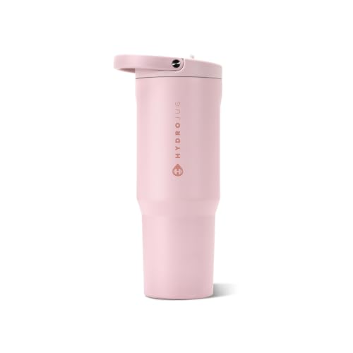 HydroJug Sport 40 oz Insulated Stainless Steel Water Bottle, Pink Sand - color: Pink Sand, size: 40 Ounces