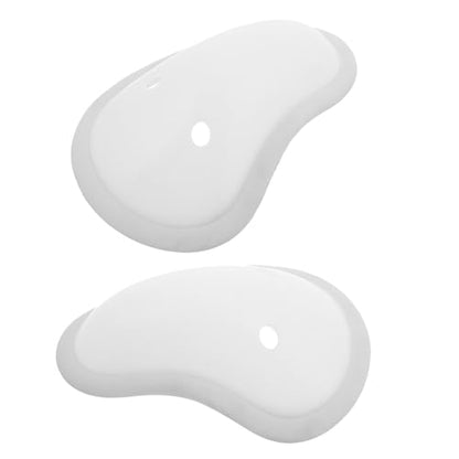 FOMIYES 2pcs Men’s Boxing Groin Protector Cup Set, Shock Absorbing Plastic Athletic Guard for Kickboxing Taekwondo Mma Training, Size S