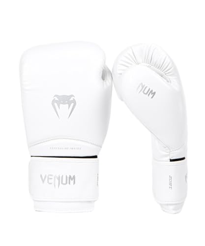 Venum Contender Boxing Gloves - color: White/Silver, size: 16-Ounce, style: Contender 1.5
