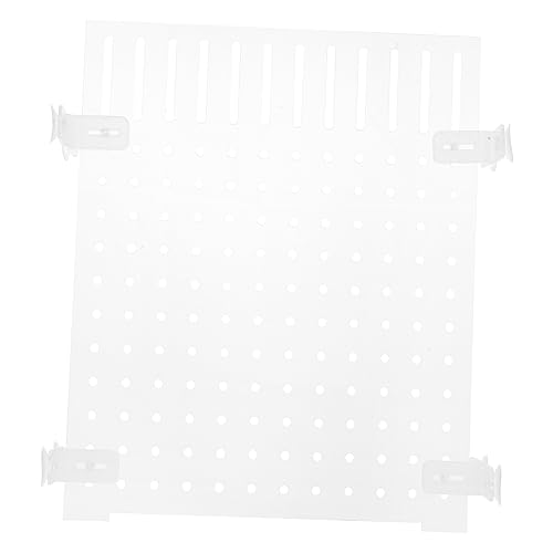 COLLBATH Acrylic Isolation Board for Aquarium Fish Tank Divider Transparent Acrylic Cups Easy to Install for Fish Separation and Filtering