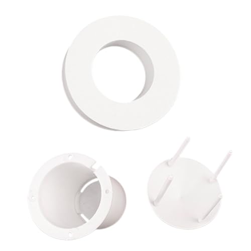 Replacement Humidifier Splash Guard for Rockery Mist Maker White Abs Plastic Float Splash Guard for Pond and Aquarium Humidifier for DIY Mist Maker 1 Box