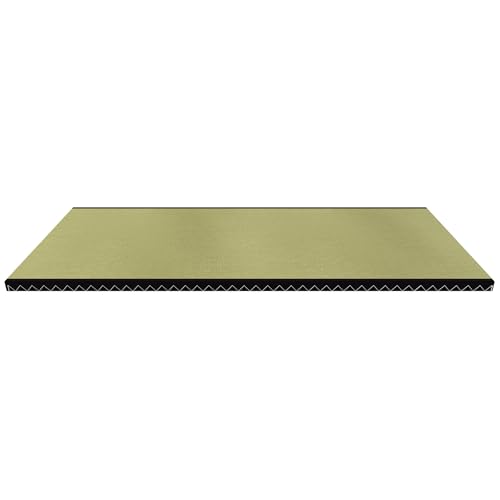 Red Lantern Half California King Tatami Mat - size: California King (36 in x 84 in)