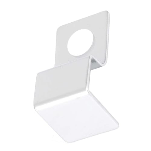 8 Pack Stainless Steel Fish Tank Cover Bracket, 5mm Aquarium Glass Lid with Silicone Buffer Pads, Aquarium Lid Holder for Fish Tank Cover Protection