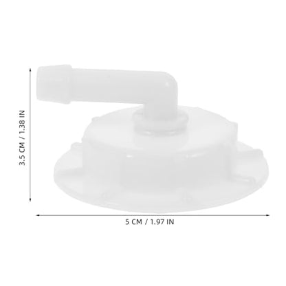 SOLUSTRE Coolant Reservoir Cap Replacement Radiator Reservoir Tank Cap for Auxiliary Water Tank Cover Durable Plastic Quick Fit