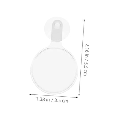 FOMIYES 4pcs Fish Tank Observation Magnifier with Cup Acrylic Viewing Tool for Betta Fish -Landscapes Spiders and Animals