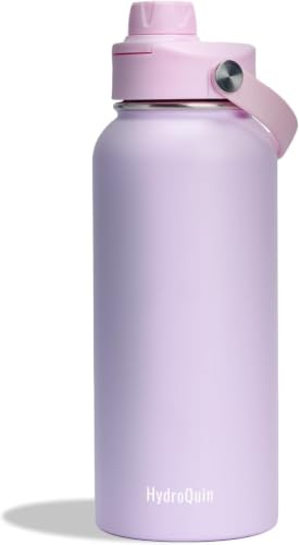 32oz Keep Cold Water Bottle with Comfort GripHandle | Gym Water Bottle, Insulated SteelWaterBottle with Wide Mouth, No Straw - color: PU