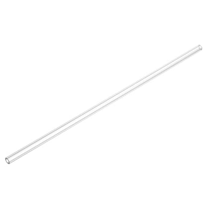 uxcell Clear Rigid Tubing 4mm(5/32") ID x 8mm(5/16") OD x 1Ft Length Round Plastic Polycarbonate Tube - size: 4mmx8mm