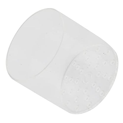 Acrylic Transparent Feeder Cover, Anti Feeding Shrimp Aquarium Accessory, Feeding with Feeding Tube for Fish Tank, Safe Reproduction Cover for Marine Life (100mm) - style: 100mm