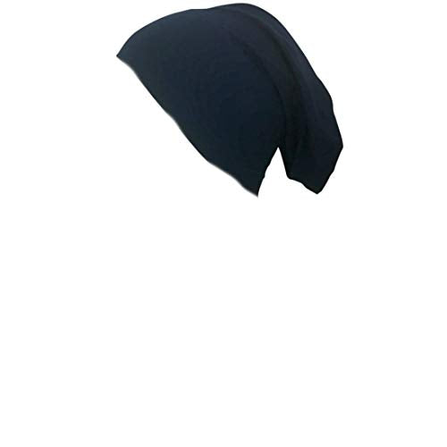 Hijab Tube Cap - Underscarf 94% Viscose, 6% Lycra Made in Turkey - color: Blue,navy