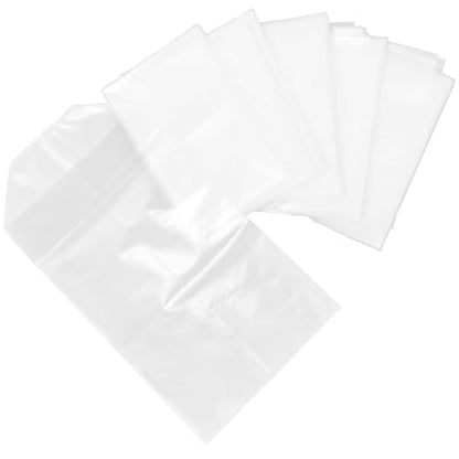 Veemoon 50 Pack Leak-proof Fish Transport Bags with Oxygen, Aquarium Packaging Pouches 20x35x12cm for Live Fish Shipping and Shrimp Transport, Sturdy Square Bottom Carrying Bags