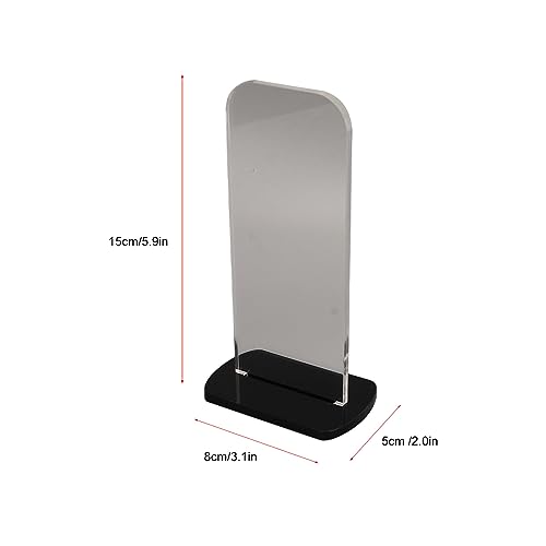 1 Pack Acrylic Boxing Glove Stand, Vertical Boxing Glove Display Stand Acrylic Gloves Holder, Baseball Glove Display Rack Holder Rack for Boxing Glove Baseball Mitt Ball Football - color: Black