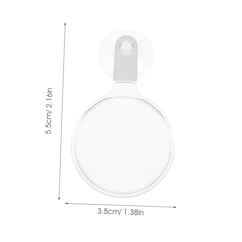 ERINGOGO Aquarium Magnifier for Fish Tank Viewing Small Animal Magnifying Glass Suction Cup for Observing Ants Spiders and Plants Aquatic Environments
