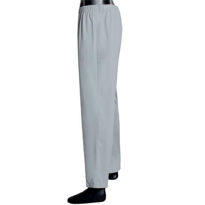 Men's Muslim Arab Middle East Pant Cotton Loosestyle Afghan Pants Men Muslim Arab Middle Pants with Waist Elastic - color: Grey, size: Medium