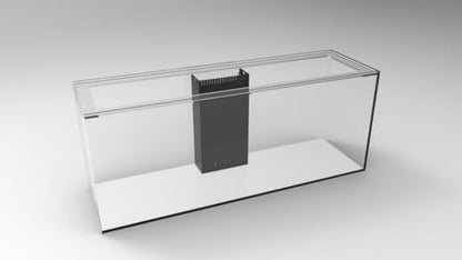 112Gallon SC Aquariums w/Center Overflow 60x18x24 H 12mm - size: 112Gal 60x18x24"