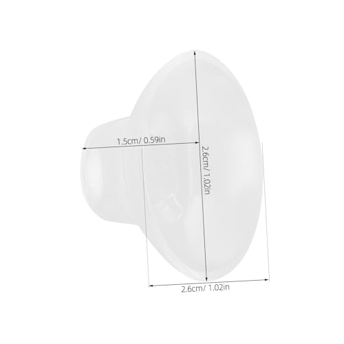 LIOOBO 50pcs Aquarium Cups Holder Fish Tank Feeder Suckers Easy Install Transparent Fixed Accessories for Enhanced Viewing - size: 2.60X2.60X1.50CM