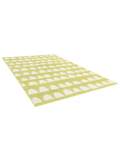 Rugs.com Whimsy Kids Collection Rug – 4x6 Pastel Green Medium-Pile Rug Perfect for Entryways, Kitchens, Breakfast Nooks, Accent Pieces - color: Pastel Green, size: 4' x 6'