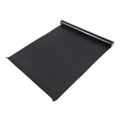Black Aquarium Background Static Cling Fish Tank Backdrop, PVC Waterproof Wallpaper for Enhancing Aquatic Aesthetics and Hiding Wires(40 * 200cm) - size: 40*200cm