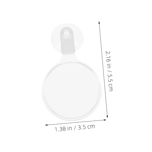 Baluue 4pcs Acrylic Lens with Cup for Fish Tank Observation for -Landscape Ants Spiders and Plants and Easy to Use