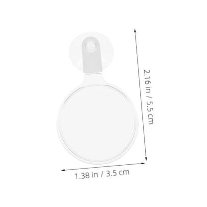 Baluue 4pcs Acrylic Lens with Cup for Fish Tank Observation for -Landscape Ants Spiders and Plants and Easy to Use