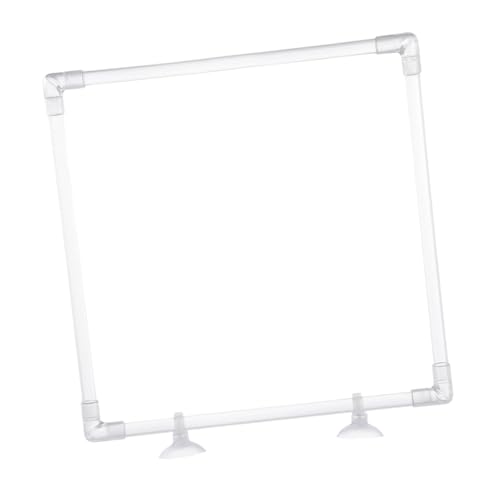 Aquarium Floating Plant Corral Aquarium Food Ring Lawn Clear Patio Yard Garden Acrylic Floating Plant Ring Fish Feeding Ring