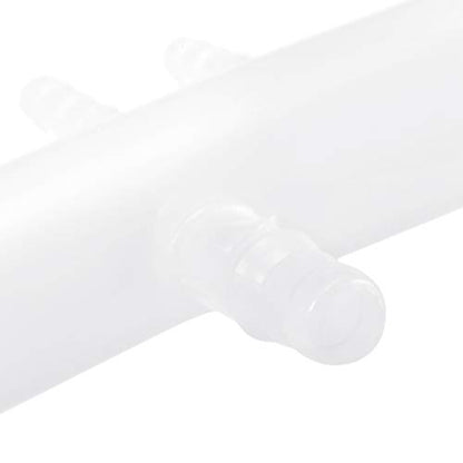 uxcell 8mm to 4mm 6 Way Aquarium Air Line Tubing Splitter Connector Fish Tank Plastic Air Flow Divider Oxygen Splitter Lever Valve