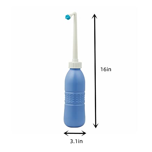 Portable Bidet Bottle for Travel Personal Hygiene Care Manual Bidet (16in) - size: 16in