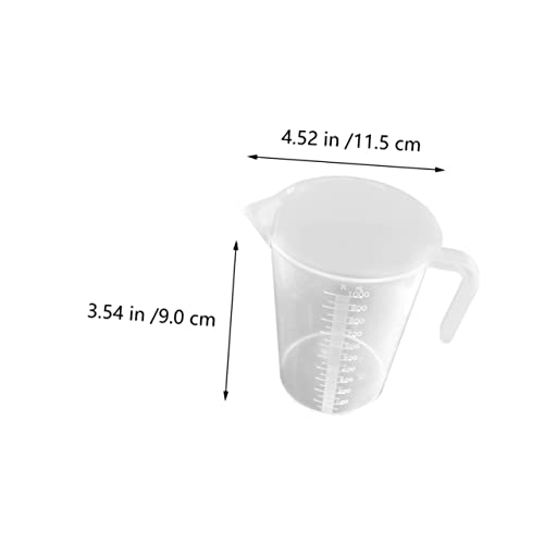 1pc Thickened Measuring Cup for Aquarium Water Change and Fish Feeding Scale Safety Material Easy to Use Fish Tank Accessory