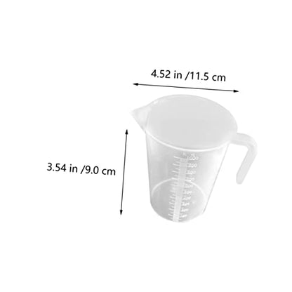 1pc Thickened Measuring Cup for Aquarium Water Change and Fish Feeding Scale Safety Material Easy to Use Fish Tank Accessory
