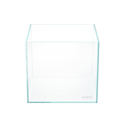 20C Rimless Low-Iron Cube Aquarium, 2 Gal, 7.9x7.9x7.9in | 20x20x20cm; shrimp, betta and nano; 5mm glass - size: 02Gal W7.8×D7.8×H7.8 in(20x20x20cm)