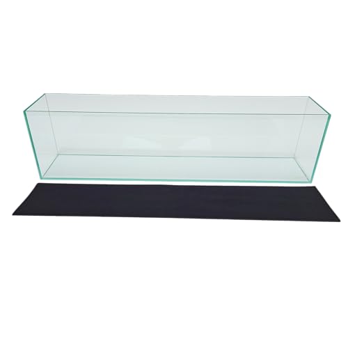 Lifegard Aquatics Bookshelf Aquarium – 22 Gallon Clear Glass Fish Tank with 8mm Thick Glass – for Freshwater/Marine, Leak-Proof, Home/Office Decor - size: 22 Gallons