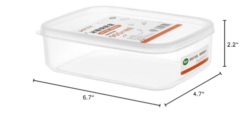 3PCS Produce saver containers for refrigerator(900ML),Leakproof Food Storage Bins with lids,Fresh Plastic box Keep Fruit Vegetable Fresh longer. - size: 900ml