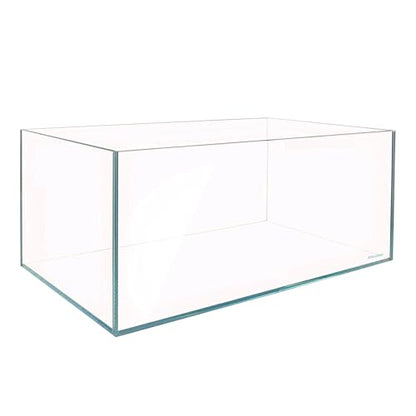 Allcolor Artisan Grade Ultra Clear Rimless Aquarium Tank (34Gal) | Low Iron Glass Fish Tank for Professional Aquascaping and Planted Layouts, 6-60 Gallons (34Gal - Anti-Jumping net) - size: 34Gal 35.4"L×15.7"W×15.7"H