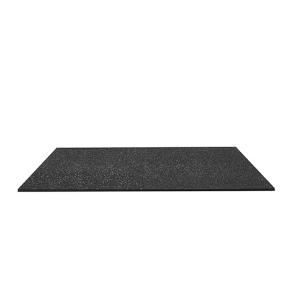 VEVOR 0.56Inch 48sq.ft 12 Tiles Gym Flooring for Home Gym, Rubber Top with High Density EVA Foam, 24 x 24In Gym Floor Exercise Equipment Mats, Interlocking Gym Mats, Puzzle Workout Mats, Black & White | Rubber Top with High Density EVA Foam, Lightweight G