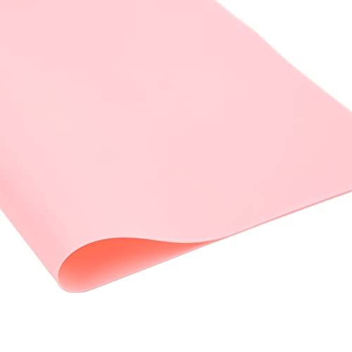 ZJchao Silicone Mats for Crafts, Clay Mat Silicone Baking Washable Flexible Jewelry Casting Sheets Nonskid Desk Saver Pad Countertop Protector for DIY Kitchen, 10.98x9.41x0.04in (Pink) - color: Pink
