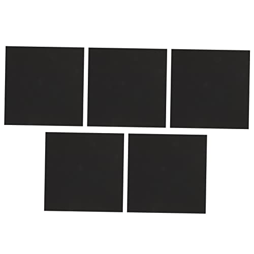Happyyami 5pcs Fish Tank Insulated Cushion Pads Non-Skid Aquarium Mat for Stability and Heat Insulation Shock-Absorbing Design for Home and Desktop Use