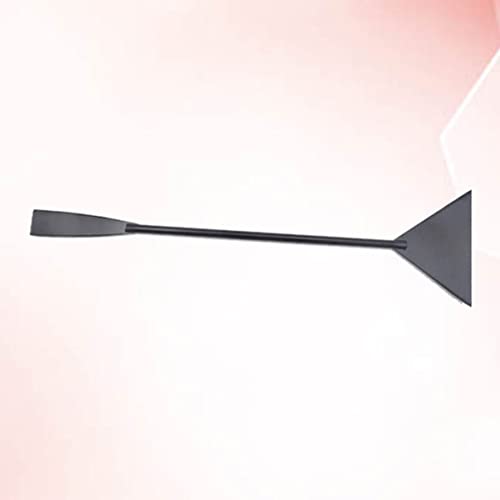 Sosoport Stainless Steel Aquatic Cleaning Tool Sand Shovel Grass Waterweed Clipper for Aquarium Maintenance for Removing Decaying Leaves Substrate Durable Black Design