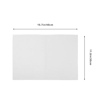 POPETPOP Reptile Aquarium Mat Thickened Non- Fish Tank Bottom Pad Cushioning Mat for Heat Absorption and Reduction for Home Aquariums - color: White