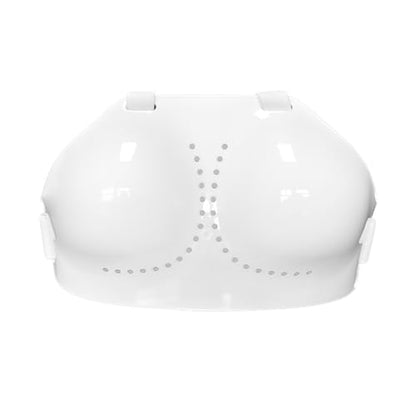 Womens Fencing Sports Chest Guards, Breathable Breast Protectors for, Breastplate with Adjustable Strap Breastplate Guard Protections Guard - size: X-Small