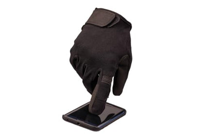 Mil-Tec Men's Touch Gloves Black - size: XX-Large
