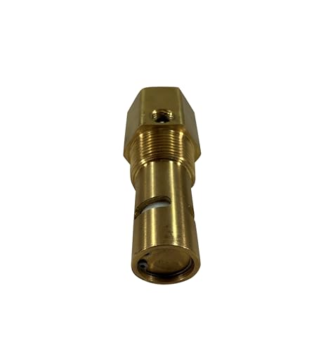 American Made Brass Replacement In-Tank Check Valve for Ingersoll Rand 85582112. 3/4" FNPT Top Inlet, 3/4" MNPT Outlet, Tapped with One 1/8" FNPT Side Unloader Port