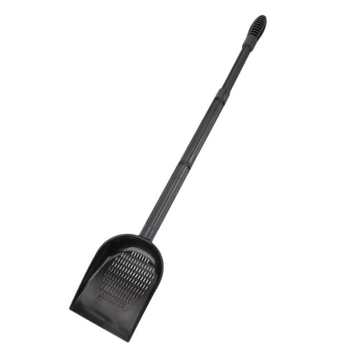 Aquarium Sand Scooper, PVC Multifunctional Terrarium Substrate Litter Cleaner with Quick Drainage System and Removable Design, for Fish Small Pets and Beach Toys