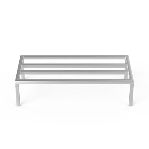 24 in X 48 in. Aquarium Stand | Industrial Style Aluminum Fish Tank Base with Open Frame Design - size: 24 W x 48 L x 12 H