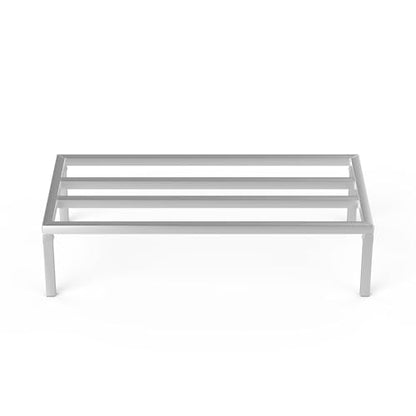 24 in X 48 in. Aquarium Stand | Industrial Style Aluminum Fish Tank Base with Open Frame Design - size: 24 W x 48 L x 12 H