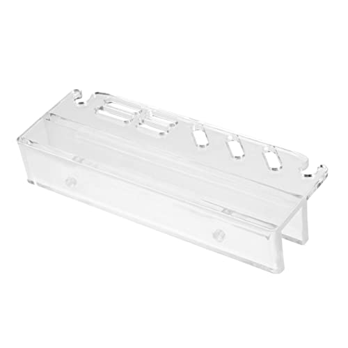 Abaodam Acrylic Water Grass Tool Organizer for Aquariums Multi-functional Tool Holder Storage Rack for Fish Tank Maintenance Sturdy and Easy-to-Use Cleaning Accessory