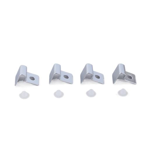 Leadigol 8PCS Fish Tank Brackets,Glass Lid Clips Aquarium Cover Holder Aquarium Cover Holder Replacement Support Holder