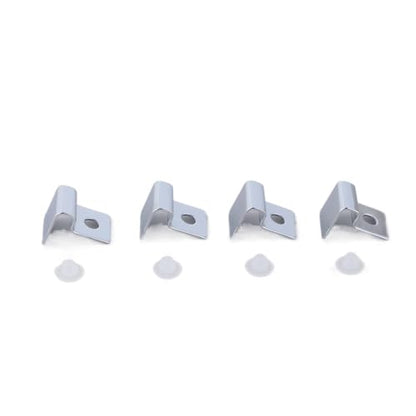 Leadigol 8PCS Fish Tank Brackets,Glass Lid Clips Aquarium Cover Holder Aquarium Cover Holder Replacement Support Holder