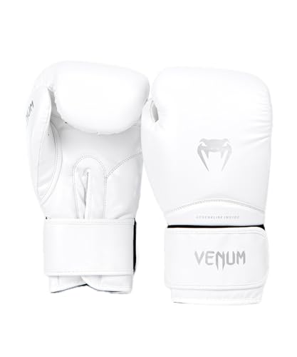 Venum Contender Boxing Gloves - color: White/Silver, size: 16-Ounce, style: Contender 1.5